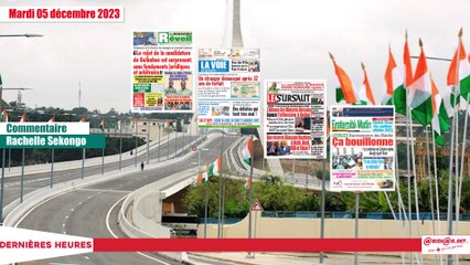 Titrologue du mardi 05 décembre 2023/Jean Marc Yacé'' je veux continuer l'oeuvre de modernisation''