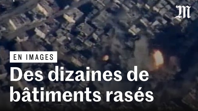 A Gaza, un quartier rasé par l'un des plus intenses bombardements du conflit