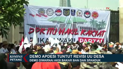 Minta Revisi UU Desa Nomor 6 Tahun 2014, APDESI Demo dan Tuntut 4 Poin Ini!