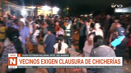 Tras la muerte de una mujer en la zona Los Lotes, vecinos hicieron intervenir una chichería