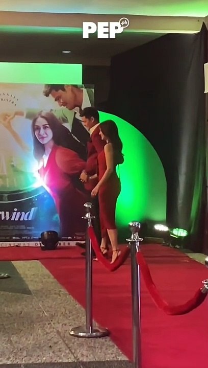 Marian Rivera & Dingdong Dantes red carpet "Rewind" #PEP #shorts