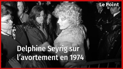 L'actrice Delphine Seyrig sur l'avortement en 1974