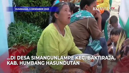 Pengungsi Banjir Bandang dan Longsor Humbahas Keluhkan Kekurangan Pakaian
