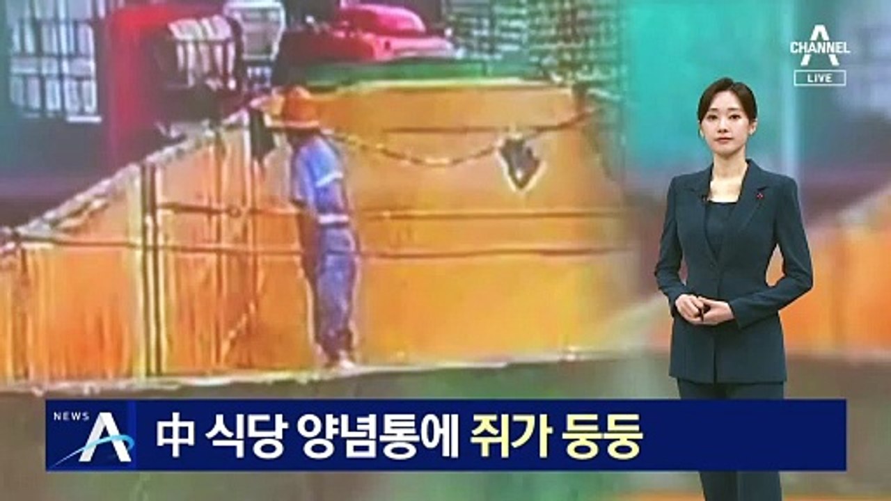 중국 식당, 이번엔 양념통에 쥐가 둥둥