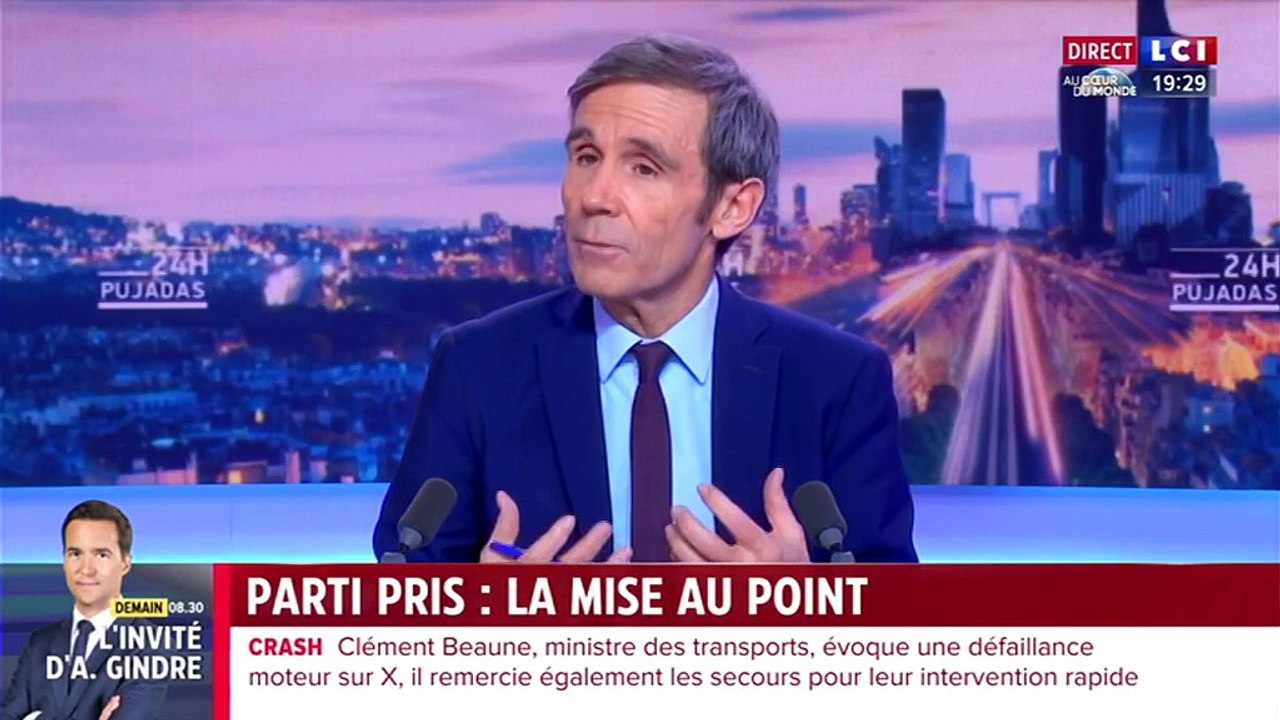 Ruth Elkrief répond aux attaques de Jean-Luc Mélechon, la qualifiant de "fanatique" et "manipulatrice", sur LCI.