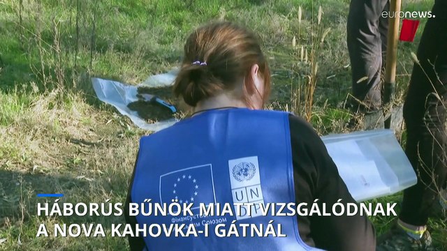 Háborús bűncselekmények miatt nyomoznak a Nova Kahovka-i gátrobbantás kapcsán