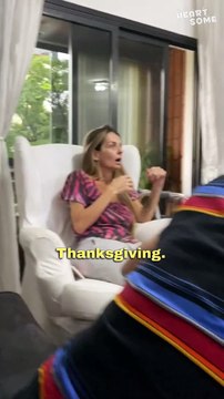 Daughter Surprises Mom and Grandparents After a Year Abroad! || #heartwarming moments unfold