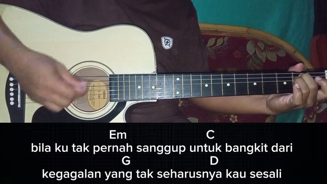 Chord Gitar Lagu Last Child - Sekuat Hatimu | Versi Anak Tongkrongan Chord G