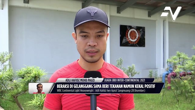 Tewas di Bangkok, Adli Hafidz tekad bangkit buru tali pinggang kejuaraan kelimanya