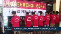 Polres Pekalongan Kota Tangkap 7 Pengedar Narkoba, Sita 23,56 Gram Sabu-Sabu