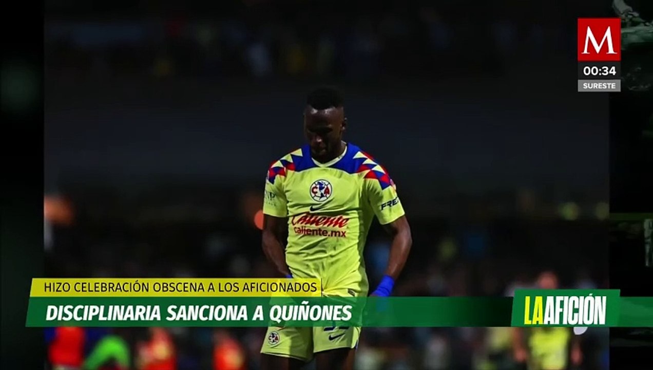 Julián Quiñones es multado por polémico festejo en triunfo de América sobre León