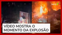Casa explode enquanto polícia tentava cumprir mandado de busca nos EUA