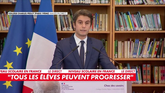 Gabriel Attal : «Le temps des constats est derrière nous, c'est le temps des solutions et de l'action»