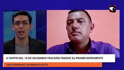A partir del 10 de diciembre fracrán tendrá su primer intendente