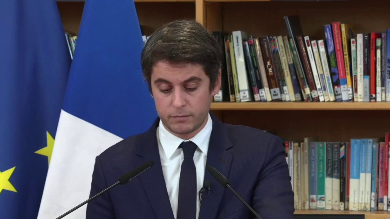 Redoublement: "La décision appartient aux enseignants, les professeurs auront le dernier mot", déclare Gabriel Attal