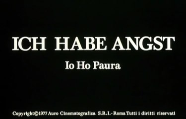 Io ho paura (1977)