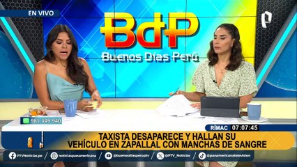 Rímac: taxista desaparece y encuentran su vehículo con manchas de sangre en descampado