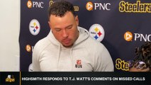 Steelers' LB Responds To T.J. Watt's Comments About Missed Holding Calls