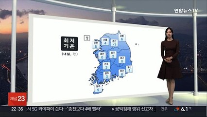 [생활날씨] 내일 공기질 '나쁨~매우나쁨'…오후 먼지 씻어내는 비