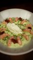 Crème de mascarpone à l'avocat et aux crevettes ! #dailyfood #food #cuisine #recette