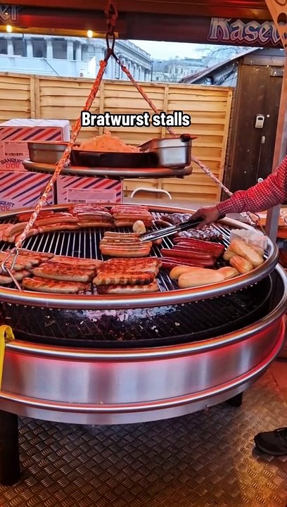 Inside Trafalgar Square Christmas Markets