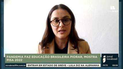 PANDEMIA FAZ EDUCAÇÃO BRASILEIRA PIORAR, MOSTRA PISA 2022