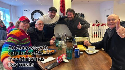 Aberystwyth café to offer free Christmas Day meals to homeless and vulnerable