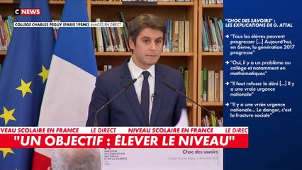 Gabriel Attal : «Nous amplifierons l'effort des formations des professeurs»