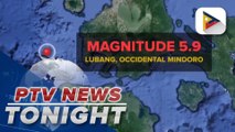 Magnitude 5.9 earthquake jolts waters off Lubang, Occidental Mindoro