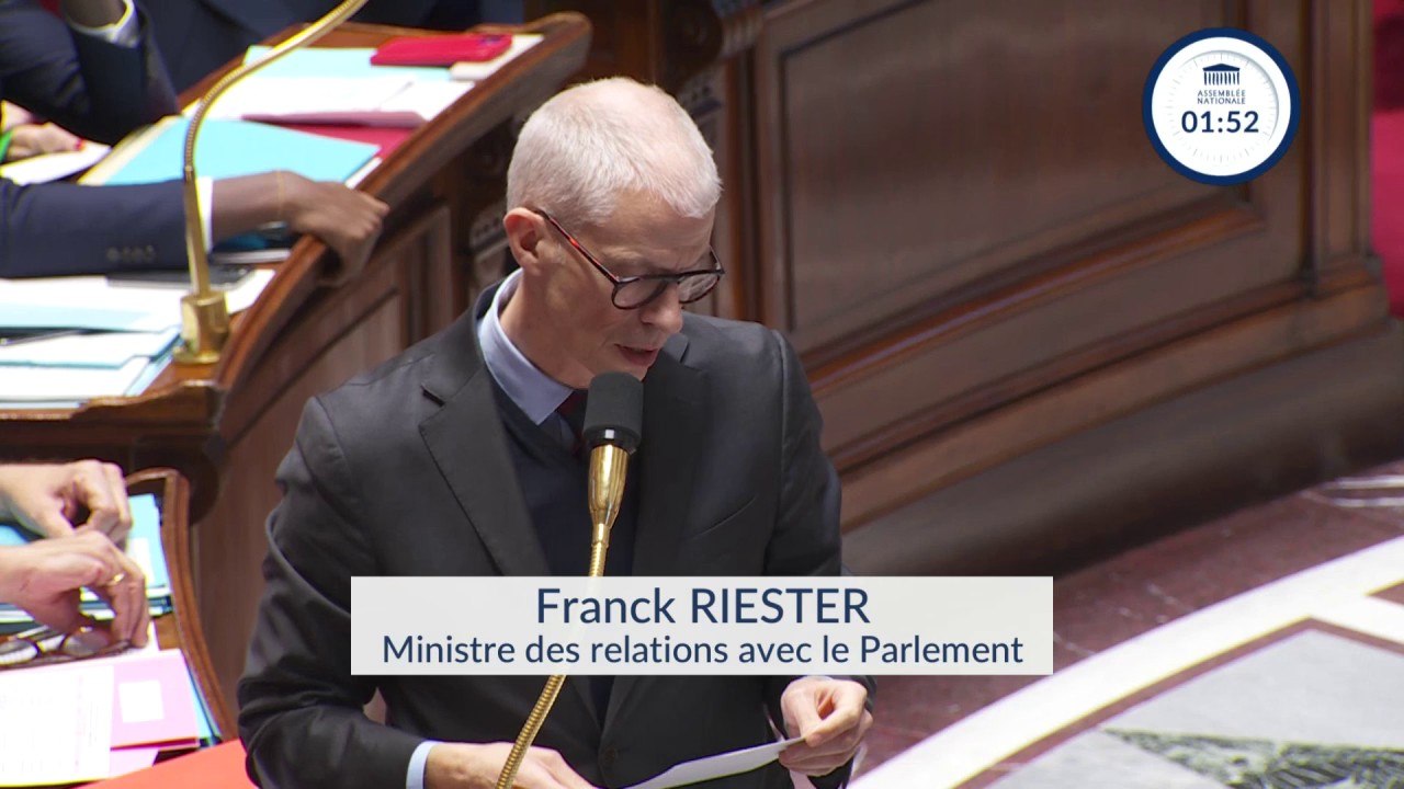 "Vous n'êtes ni procureur, ni juge': pour Franck Riester, Ugo Bernalicis a "piétiné pendant des mois la présomption d'innocence" d'Éric Dupond-Moretti