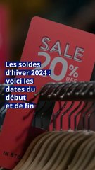 Les soldes d’hiver 2024 : voici les date du début et de fin