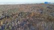 Góra Chełmska w Koszalinie w zimowej odsłonie z lotu ptaka