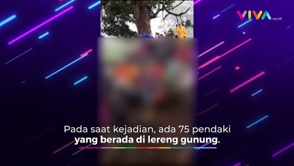 EVAKUASI 2 Pendaki Ditemukan Tewas di Dekat Puncak Marapi