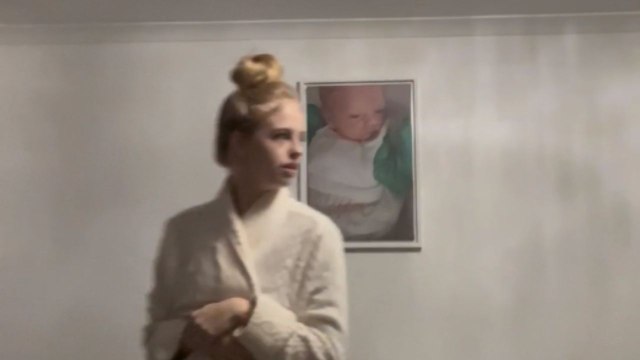 Girl vanishes in sea of emotions after lifelong wish of owning a puppy comes true