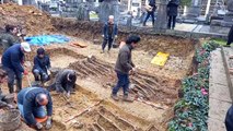 sí se desentierra un cementerio: hallan tres fosas comunes con 20 víctimas de la Guerra Civil en Amorebieta-Etxano
