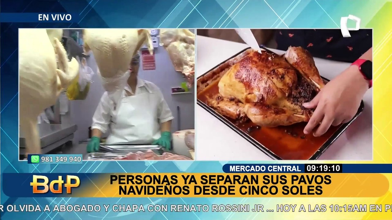 Navidad 2023: familias comienzan a separar su pavo desde S/5