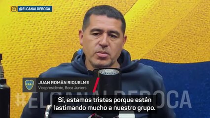 Riquelme continúa su lucha: "El señor Mauricio Macri quiere intervenir a nuestro club"