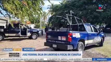 Juez deja en libertad al fiscal Alejandro Chávez Carmona