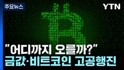 "어디까지 오를까"...금값·비트코인 고공행진 / YTN