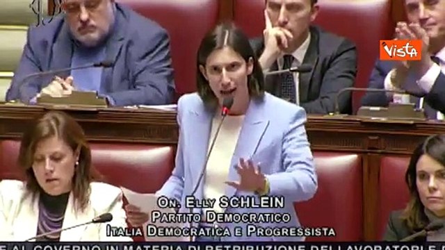 Schlein: Ritiro firma su proposta salario minimo, non nel nostro nome