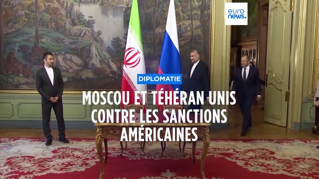 Moscou et Téhéran unis contre les sanctions