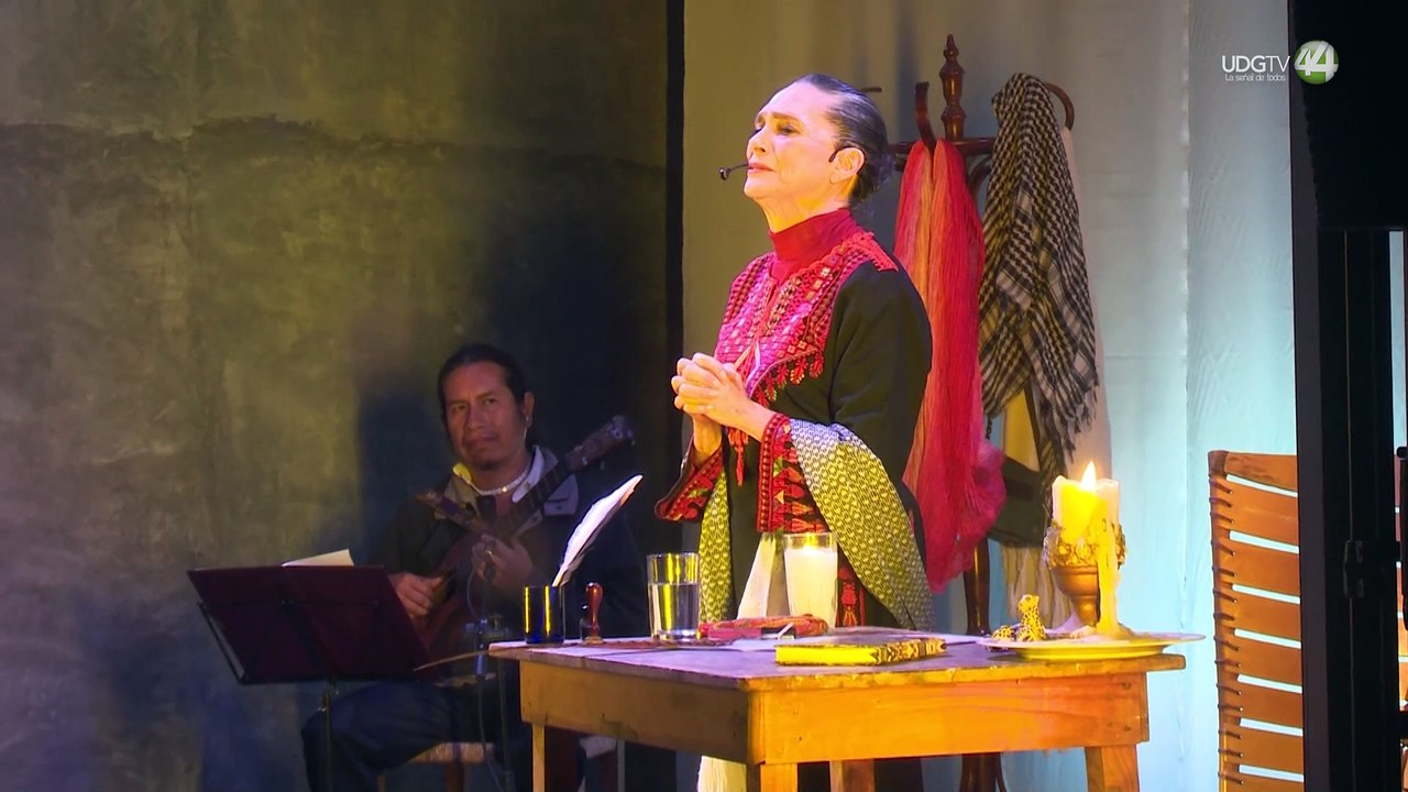 Ofelia Medina narra con poesía la vida de Sor Juana, Rosario Castellanos y Frida Kahlo