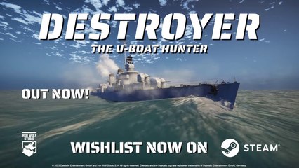 Tráiler de lanzamiento de Destroyer The U-Boat Hunter