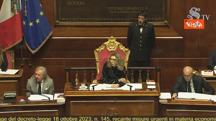 Bagarre al Senato durante discussione emendamento Lotito