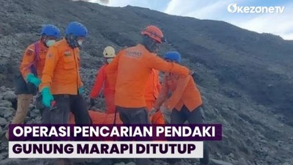 下载视频: Operasi Pencarian Pendaki yang Terjebak Erupsi Gunung Marapi Ditutup, Total 23 Korban Tewas