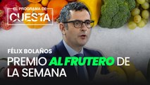 Nos gusta la fruta: el premio al frutero de la semana es para Félix Bolaños