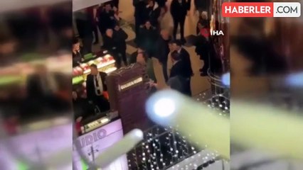 Ünlü sunucu Armağan Çağlayan AVM'de çalışanlarla tartıştı
