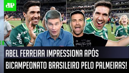 "ACABOU! NÃO TEM MAIS DISCUSSÃO! Gente, o Abel Ferreira é DISPARADO o..." PALMEIRAS CAMPEÃO EXALTADO
