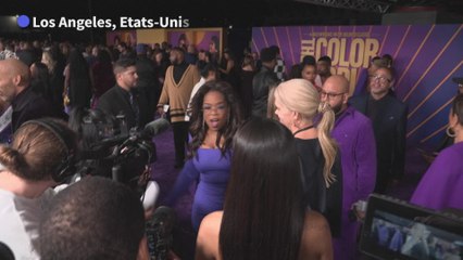 Oprah Winfrey présente la nouvelle adaptation au cinéma du roman "La Couleur pourpre"