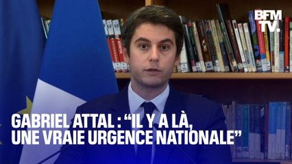 Скачать видео: Redoublement, brevet, groupes de niveau…Le résumé des annonces de Gabriel Attal pour les collèges et les lycées